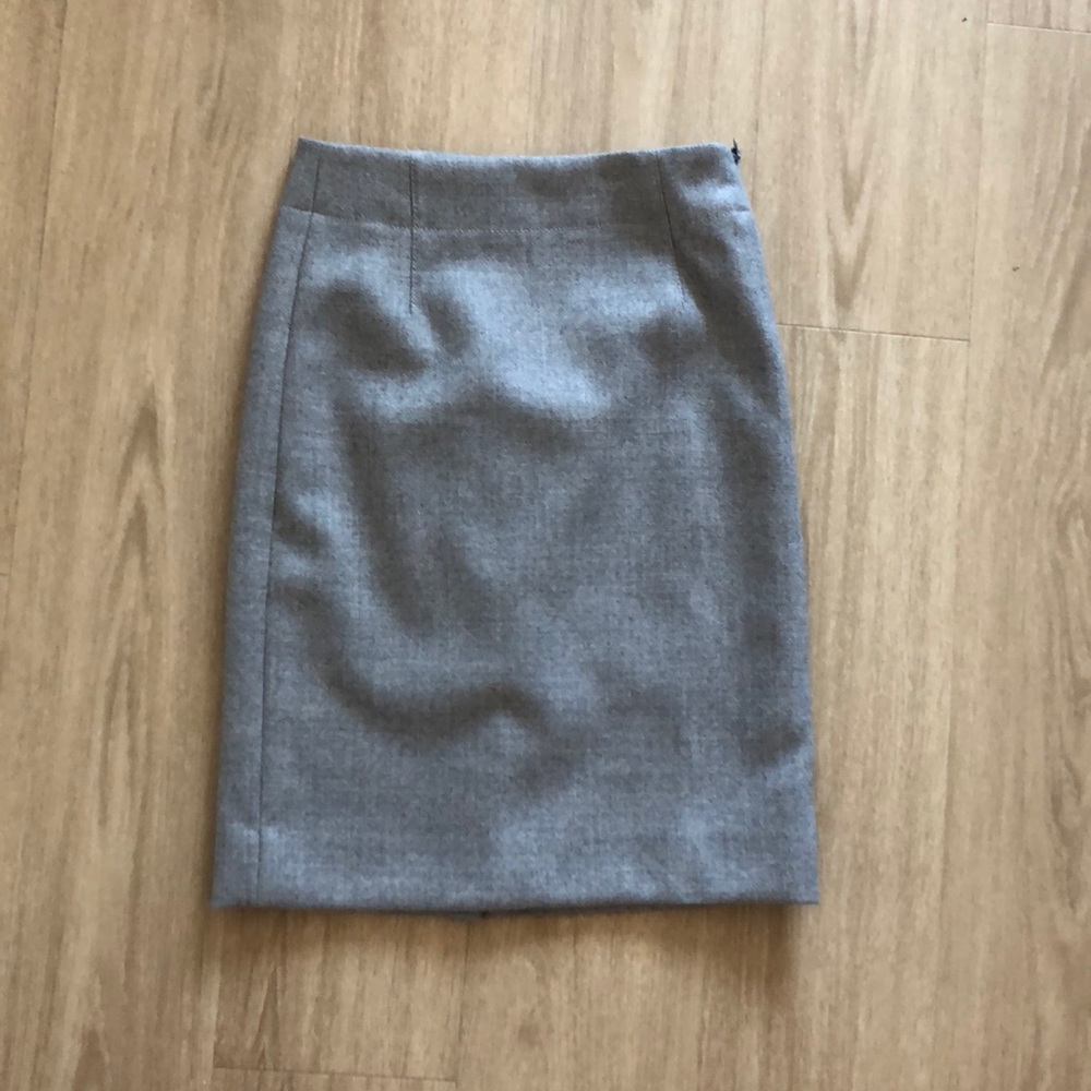 Wool J. Crew Pencil Skirt